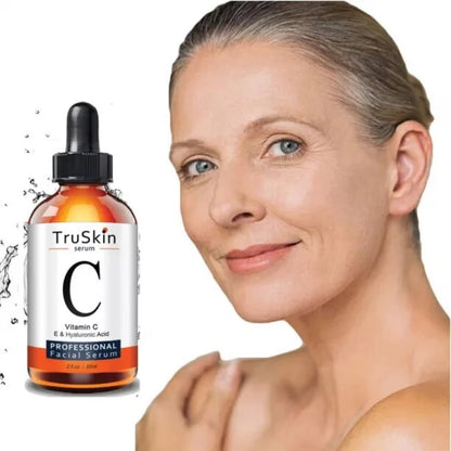 TruSkin Vitamin C Whitening Serum for Face, with Hyaluronic Acid, 30ml