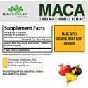 Organic Maca Root Black, Red, Yellow 1900 MG per Serving - 150 Vegan Capsules Peruvian Maca Root Gelatinized 100% Pure Non-GMO Supports Reproductive Health Natural Energizer