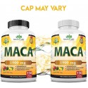 Organic Maca Root Black, Red, Yellow 1900 MG per Serving - 150 Vegan Capsules Peruvian Maca Root Gelatinized 100% Pure Non-GMO Supports Reproductive Health Natural Energizer