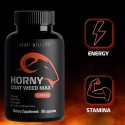 Horny Goat Weed for Men, Women 90 caps- Natural Energy, Performance Support Supplements - 1560mg per Serving - Maximum Strength with Maca, Tongkat Ali Root, Saw Palmetto, Panax Ginseng and Others