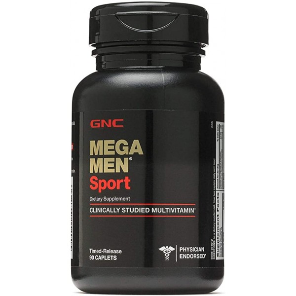 GNC Mega Men Sport Multivitamin for Men, 90 Count, for Performance, Muscle Function, and General Health