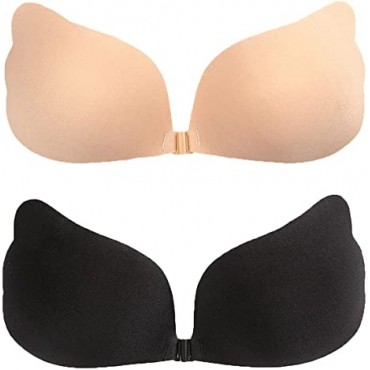 Sticky Bras For Women Push up Strapless Backless Bra Comfortable Soft Invisible Lift up Wireless Bra Covers Chest Stickers