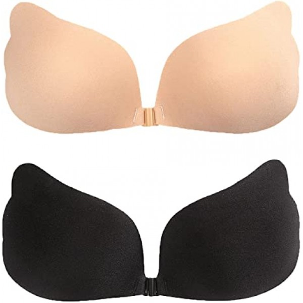 Sticky Bras For Women Push up Strapless Backless Bra Comfortable Soft Invisible Lift up Wireless Bra Covers Chest Stickers