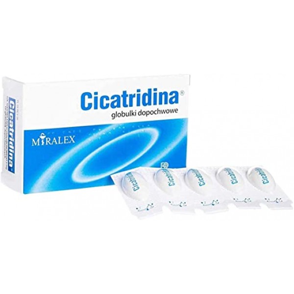 CICATRIDINA N10 Vaginal Suppositories Ovules - Quick Relief