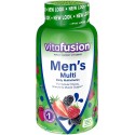 vitafusion Gummy Vitamins for Men, Berry Flavored Daily Multivitamins for Men, 150 count