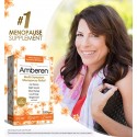 Amberen: Safe Multi-Symptom Menopause Relief. Clinically Shown to Relieve 12 Menopause Symptoms: Hot Flashes, Night Sweats, Mood Swings, Low Energy and More. 1 Month Supply