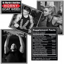 Super Strength 1000mg Horny Goat Weed 120 Capsules with Maca Arginine & Ginseng - Naturally Boost Your Health, Workout Performance, Endurance & Energy, Joint Health for Men & Women (120C)