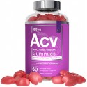 Apple Cider Vinegar Gummies from The Mother - All-Natural, Vegan ACV with Folic Acid and Vitamin B6 & B12 | by Essential Elements - 60 Count