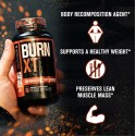 Burn-XT Thermogenic Fat Burner - Weight Loss Supplement, Appetite Suppressant, & Energy Booster - Premium Fat Burning Acetyl L-Carnitine, Green Tea Extract, & More - 60 Natural Veggie Diet Pills