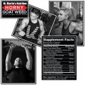 Super Strength 1000mg Horny Goat Weed 120 Capsules with Maca Arginine & Ginseng - Naturally Boost Your Health, Workout Performance, Endurance & Energy, Joint Health for Men & Women (120C)