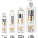 LubeLife Water-Based Personal Lubricant, Lube for Men, Women and Couples, Non-Staining, 8 Fl Oz