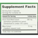 Nature's Bounty Horny Goat Weed w/Maca, 60 Capsules