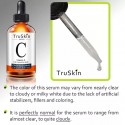 TruSkin Vitamin C Whitening Serum for Face, with Hyaluronic Acid, 30ml