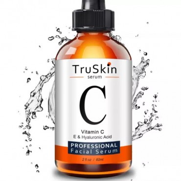 TruSkin Vitamin C Whitening Serum for Face, with Hyaluronic Acid, 30ml