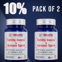 Mens Fertility Supplement with L-Arginine D-Aspartic Acid and Maca Root Prenatal Vitamins for Enhanced Motility Volume Potency and Fertility Support