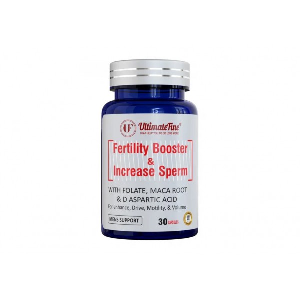 Mens Fertility Supplement with L-Arginine D-Aspartic Acid and Maca Root Prenatal Vitamins for Enhanced Motility Volume Potency and Fertility Support