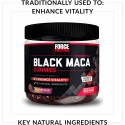 Force Factor Black Maca Gummies, Black Maca Root to Enhance Vitality in Men & Women, Increase Energy & Strength, with BioPerine for Superior Absorption, Delicious Passion Berry Flavor, 60 Gummies