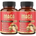 Maca Root Extract Capsules 8050 mg - Supplement For Stamina, Energy, Digestion & Immune Support - 7 Herbs Combined With Ashwagandha, Ginseng, Tribulus & More - 4 Month Supply