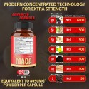 Maca Root Extract Capsules 8050 mg - Supplement For Stamina, Energy, Digestion & Immune Support - 7 Herbs Combined With Ashwagandha, Ginseng, Tribulus & More - 4 Month Supply